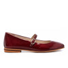 Alessia - Cuir Bordeaux