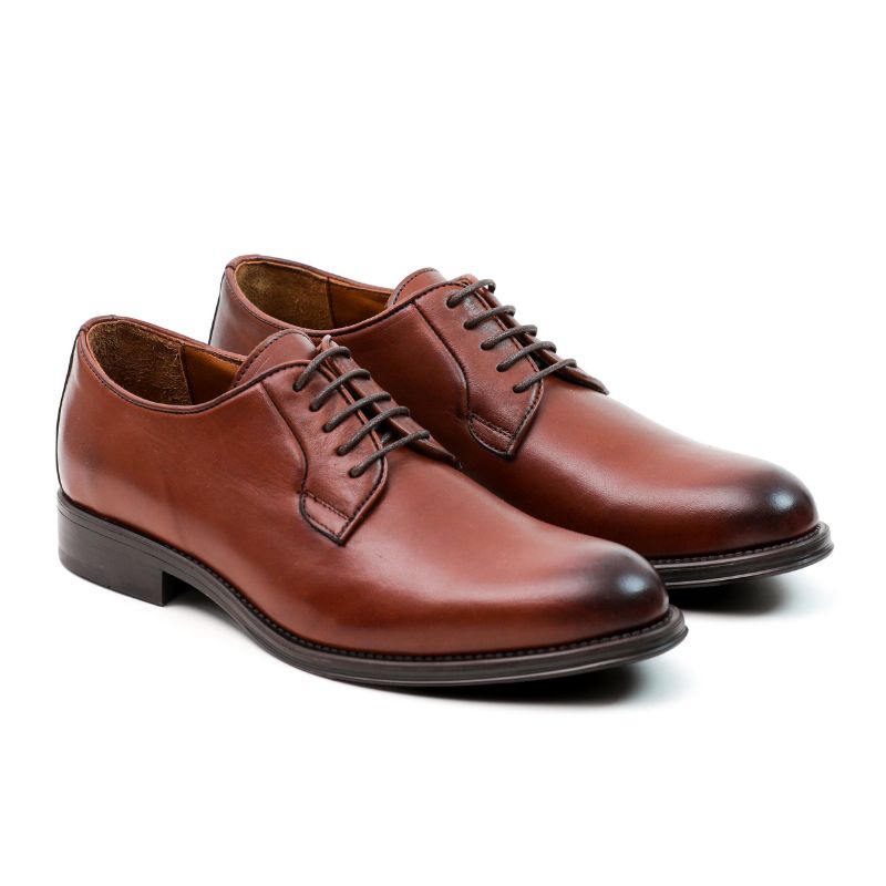 barcelone chaussures homme cuir marron men shoes leather baskets chaussures homme mocassin maroc lorenzo.ma