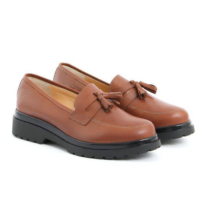 mocassin femme
