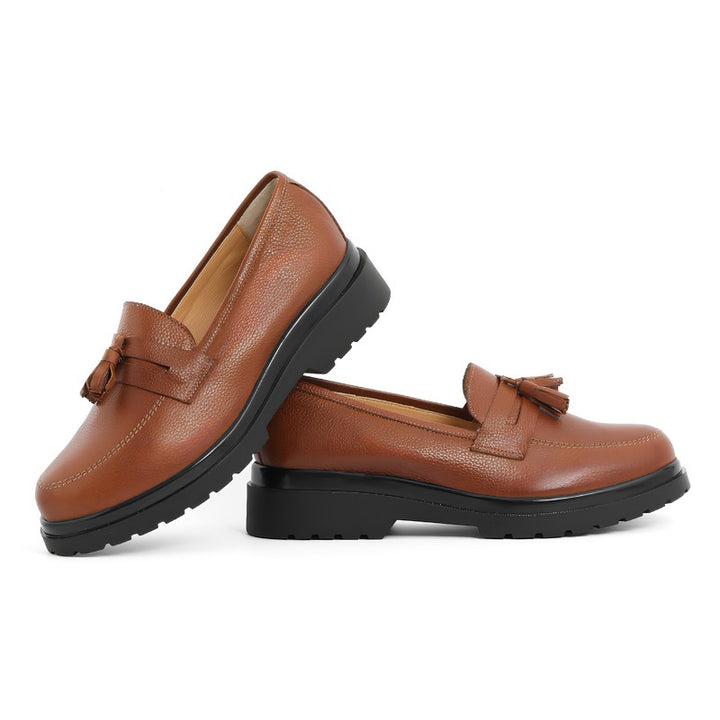 mocassin femme
