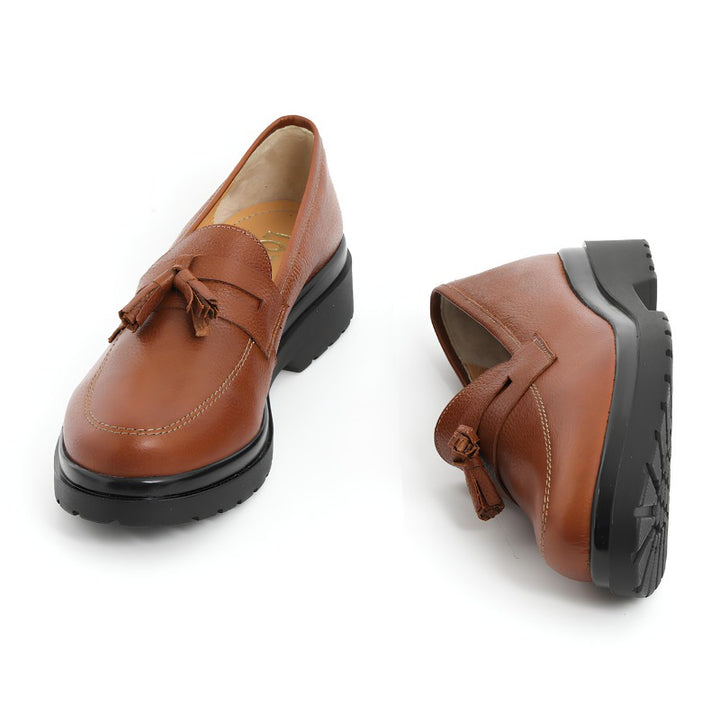 mocassin femme