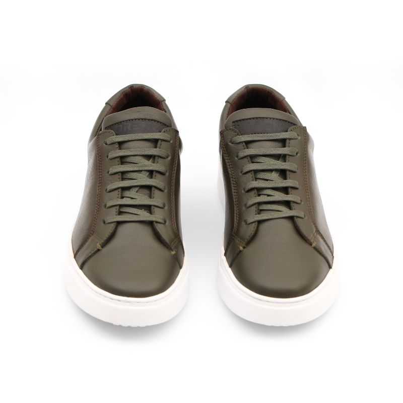 oslo chaussures homme cuir kaki men shoes leather chaussures classiques baskets sneakers mocassins homme espadrilles maroc lorenzo.ma