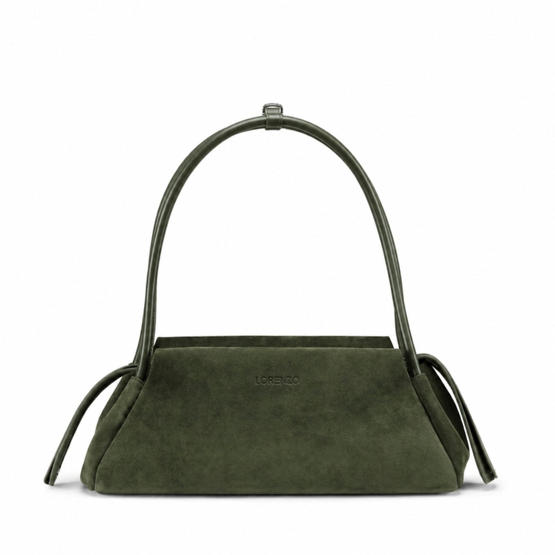 sac a main femme cuir vert