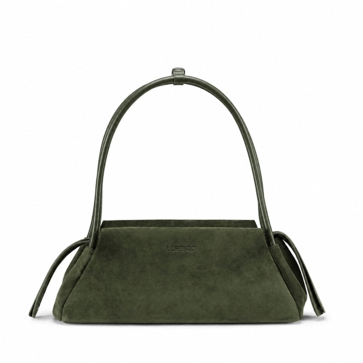 sac a main femme cuir vert
