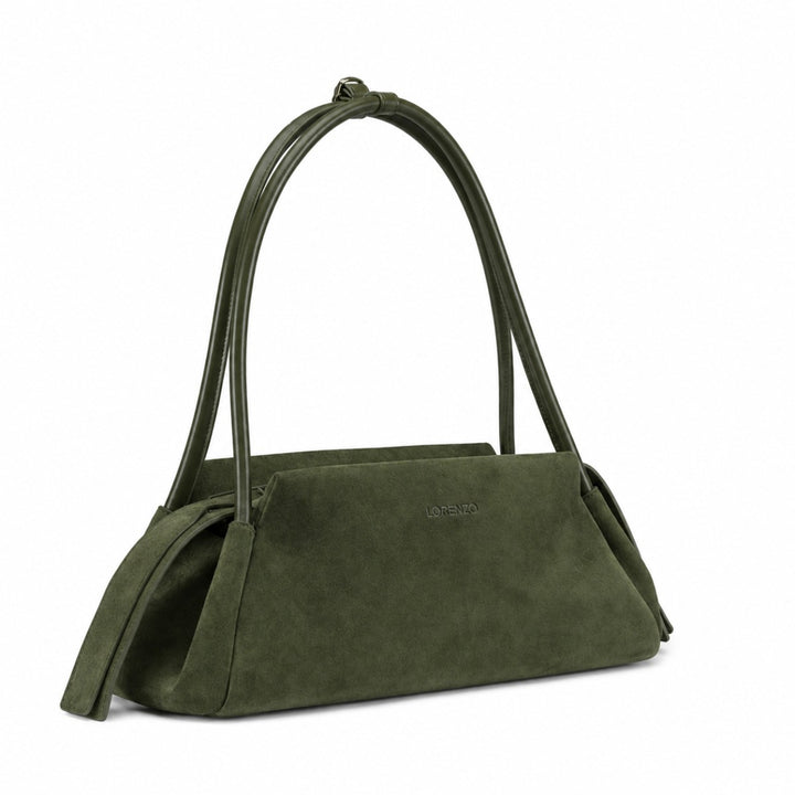 sac a main femme cuir vert