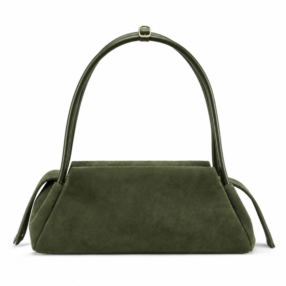 sac a main femme cuir vert