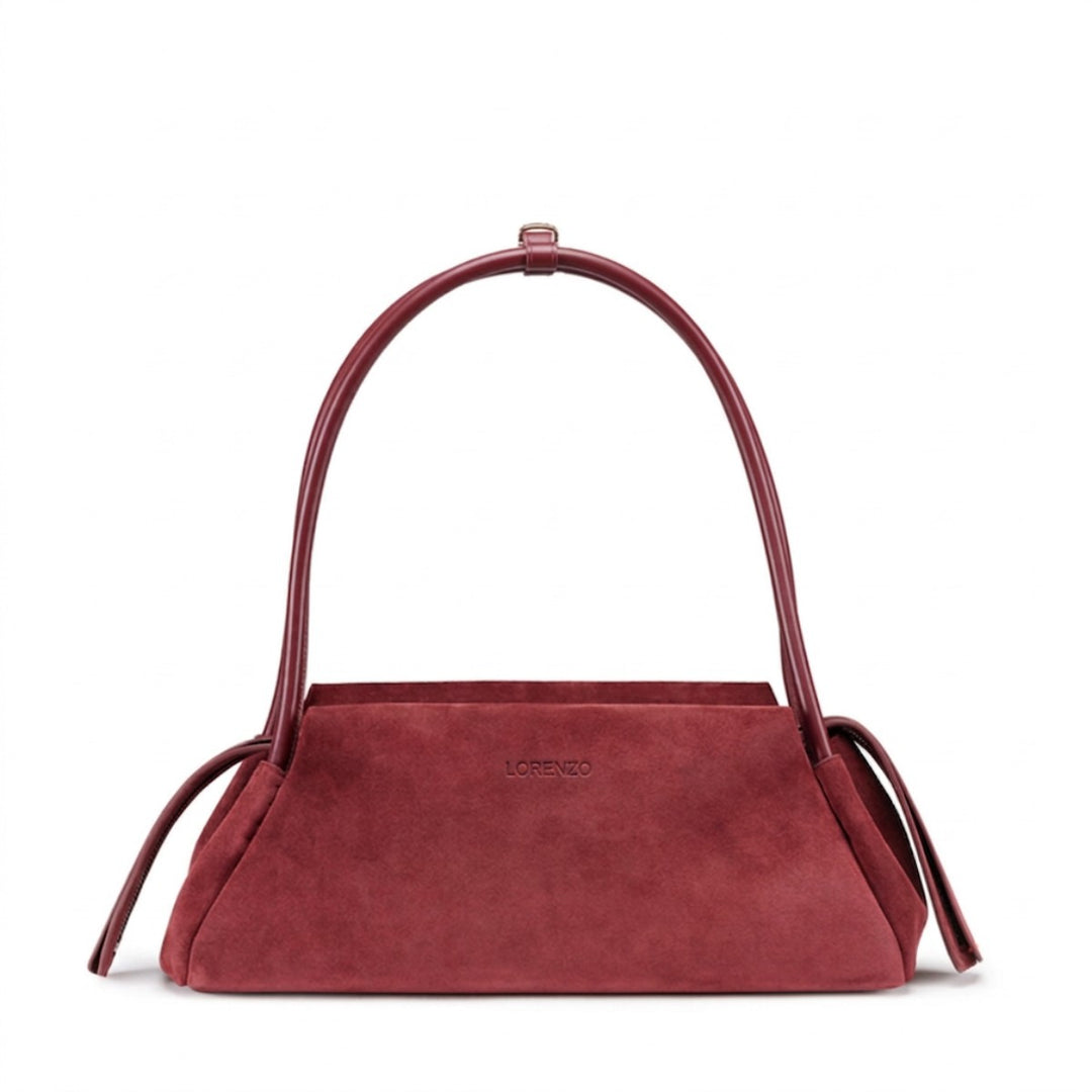 sac a main femme daim burgundy