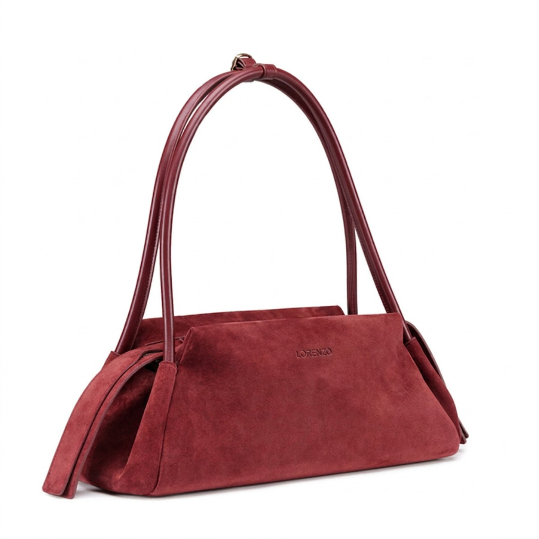 sac a main femme daim burgundy