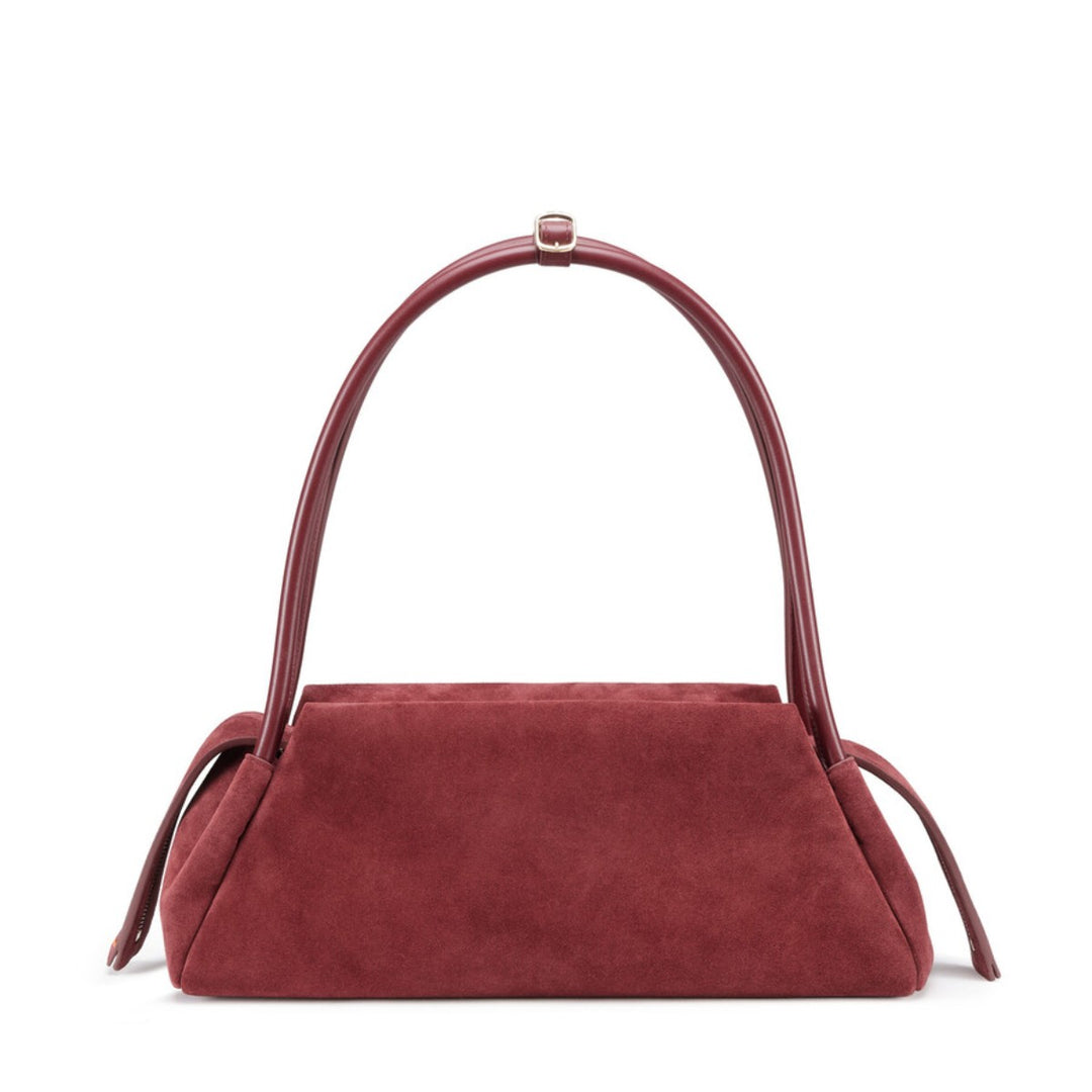 sac a main femme daim burgundy