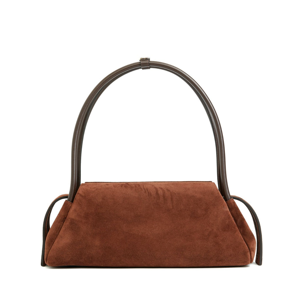 sac a main femme daim tabac