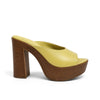 Carmen- Cuir Pistache