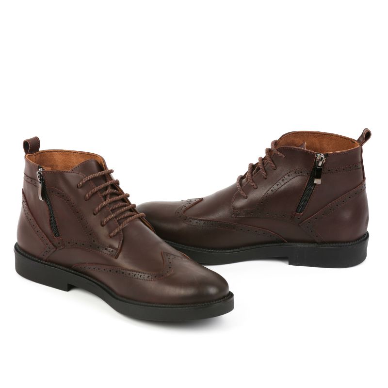 Dallas Bottine Cuir Marron LORENZO dallas-bottine-cuir-marron-lorenzo